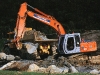 DHML Golden Cross Gold Mine Volvo EX200 rock lined drain